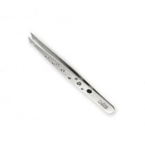 Tweezers Rubis Evolution Elegance 2 in 1, with slanted/pointed combination