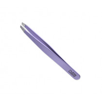 Tweezers Rubis Classic Satin Mauve, slanted tips
