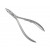 Ingrown Nail Nippers Zvetko BG, pointed, stainless steel, 11.5 cm