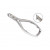 Pedicure Nippers Zvetko BG, Head Cutters, 1/1 concave edge