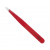 Tweezers Zvetko BG Red, slant, 9 cm