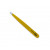 Tweezers Zvetko BG Yellow, slant, 8 cm